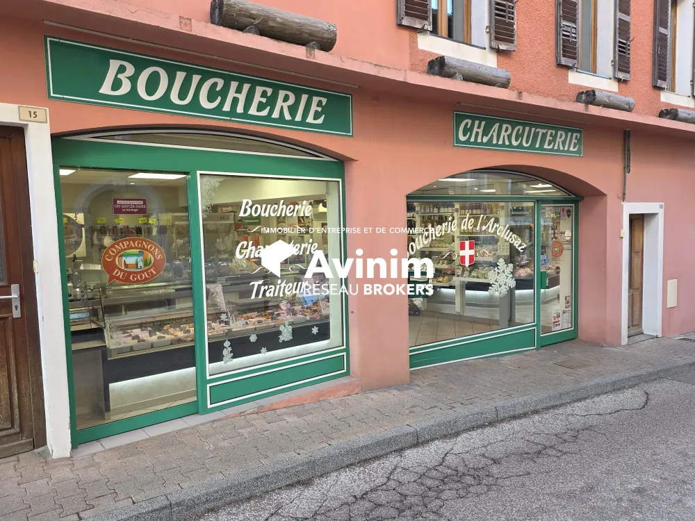 Vente Boucherie Charcuterie Traiteur – Centre-Ville – Excellente Réputation - Saint-Pierre-d'Albigny (73250)